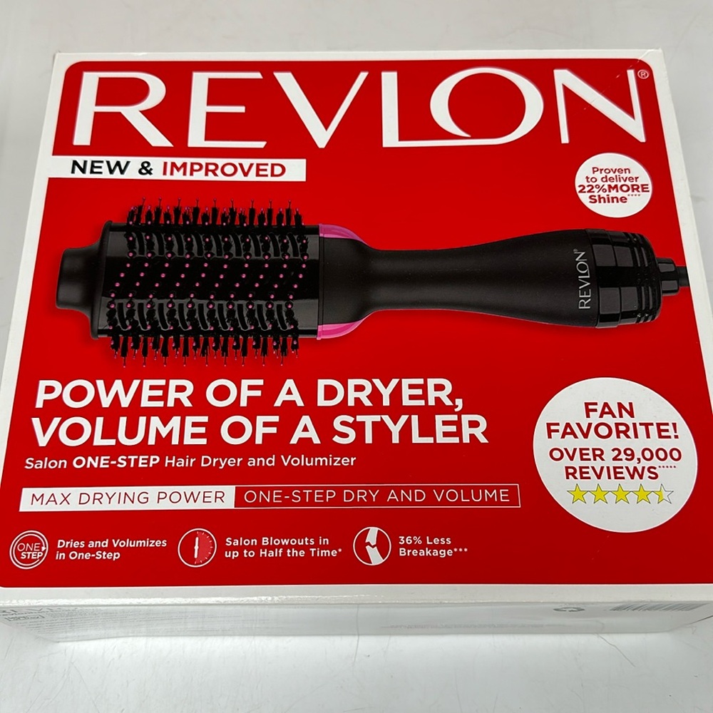 Revlon one- step hair dryer and volumizer